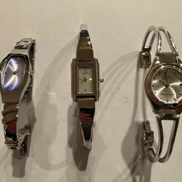 3 Women Watches Gently Used Anne Klein Guess Great Condition